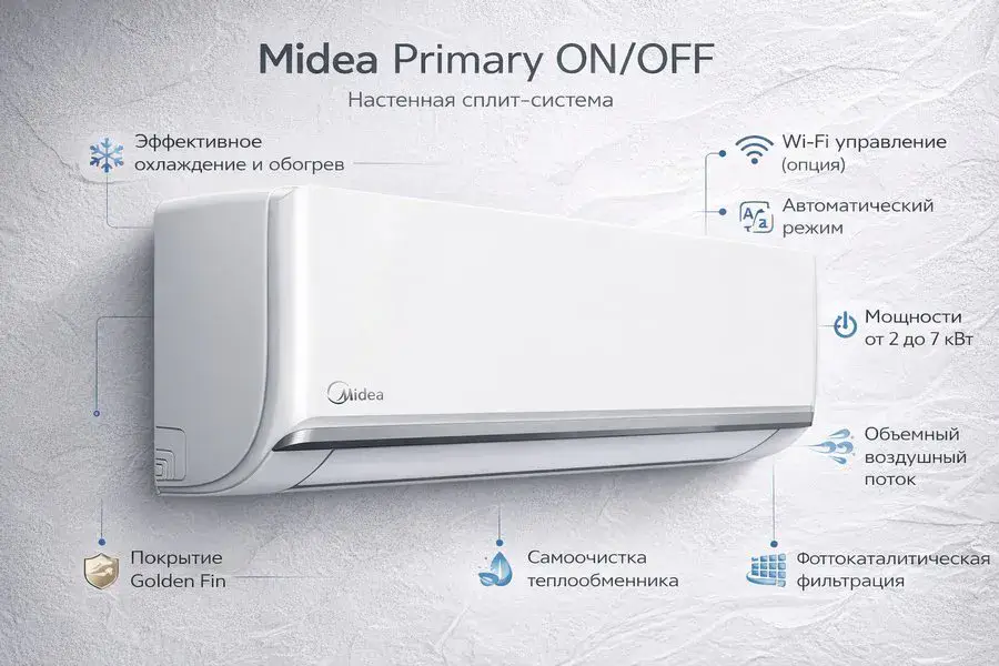 Кондиционер Midea Primary